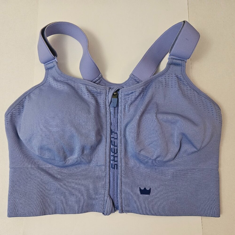 SheFit Low Impact Sports Bra - 1Luxe Periwinkle